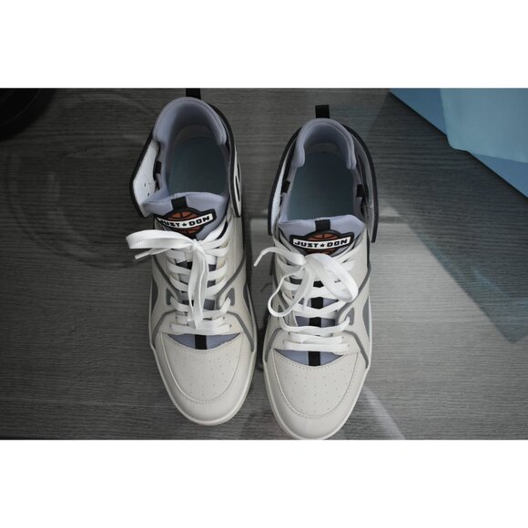 Just Don Basketball Courtside Hi ‘White Grey’ (32JUSQ01-226350-99) – Size 46 EU - Picture 11 of 16